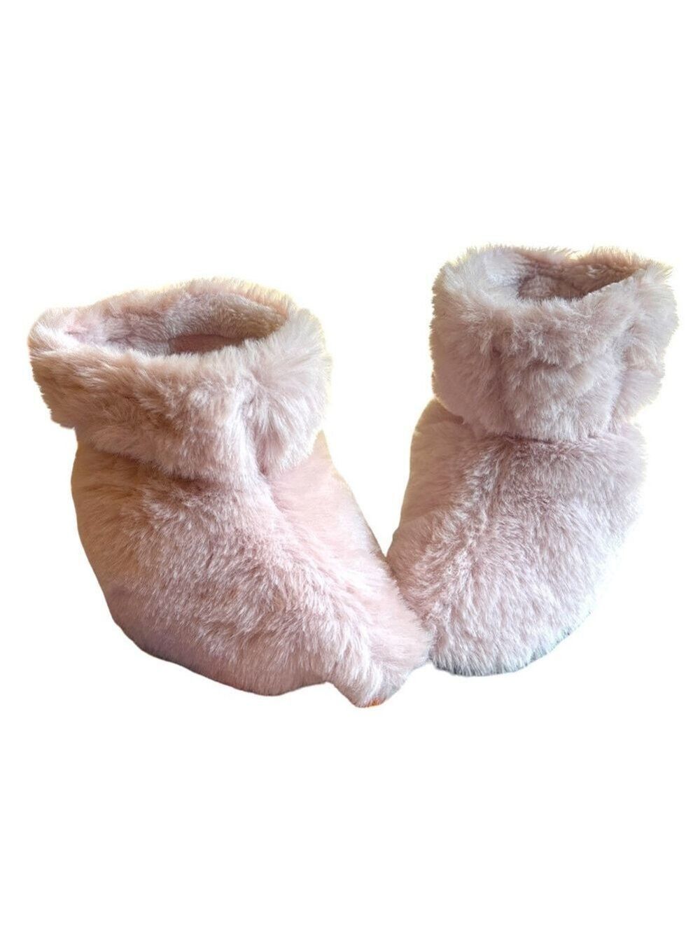Pink Sherpa Fleece Baby Booties 3 Months NWOT